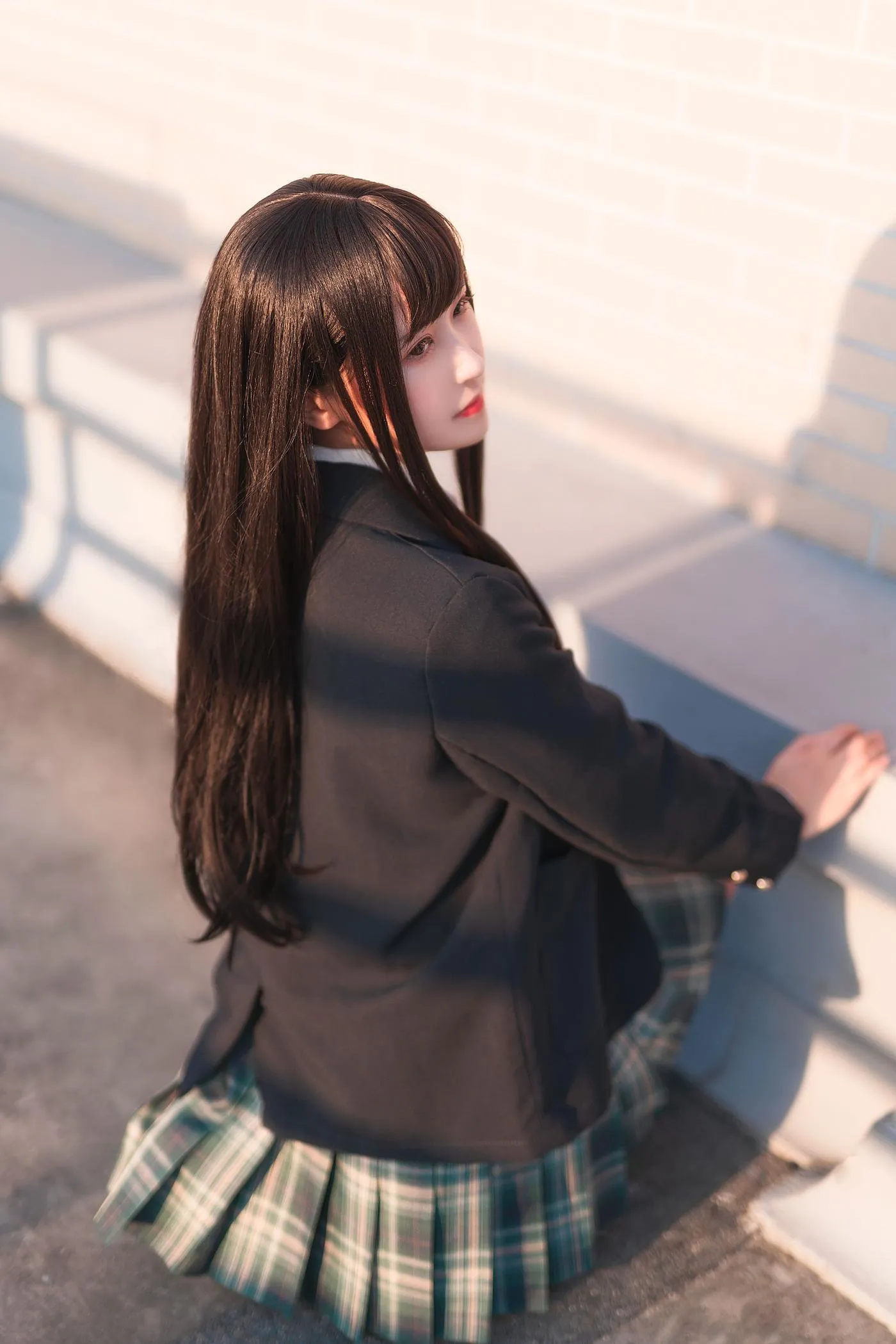 三度_69 – NO.58 森林来信JK [15P]插图9